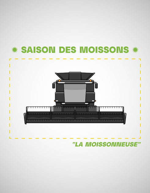 Saison des moissons Noir pull unisexe